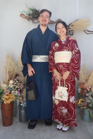 男性着物