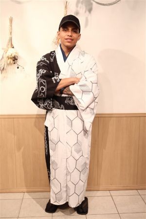 男性着物