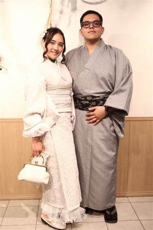 男性着物