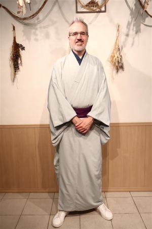 男性着物