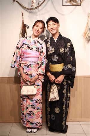 男性着物