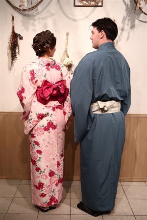 男性着物
