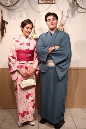 男性着物