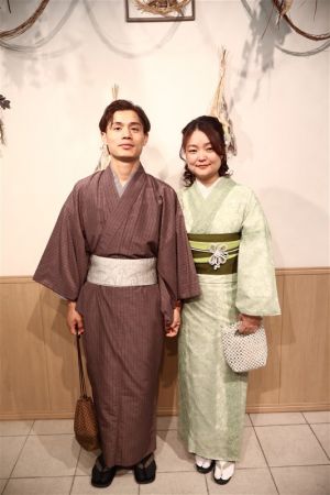 男性着物
