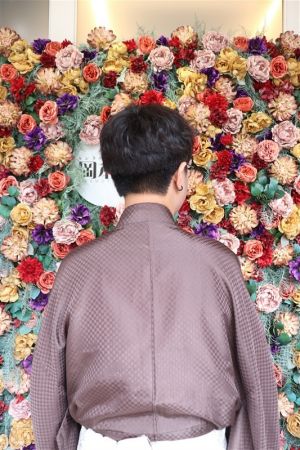男性着物