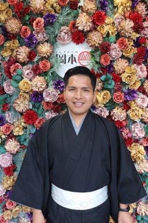 男性着物