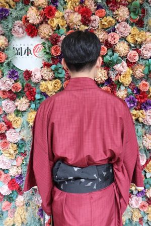 男性着物