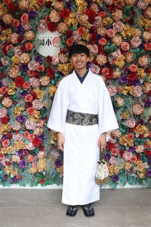 男性着物