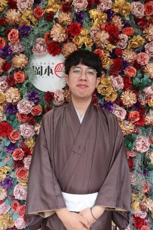 男性着物