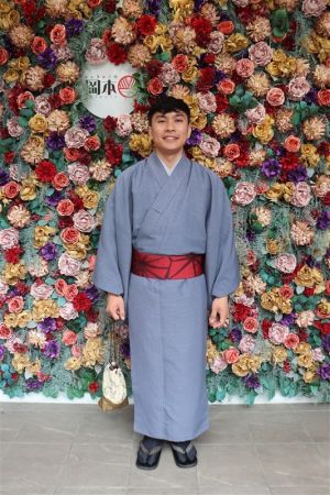 男性着物
