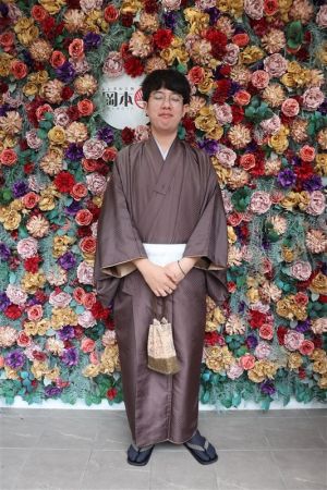 男性着物