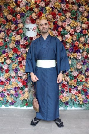 男性着物