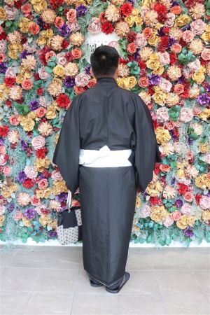 男性着物