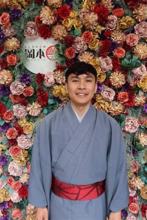 男性着物