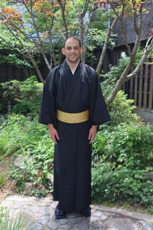 男性着物