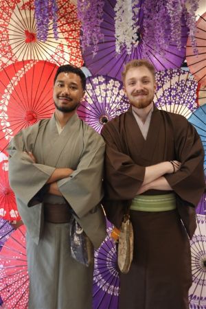 男性着物
