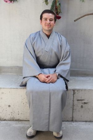 男性着物