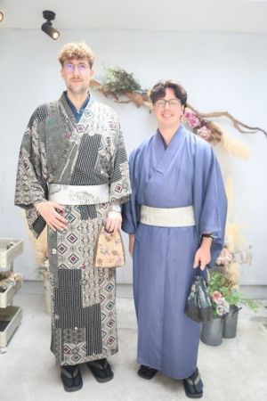 男性着物