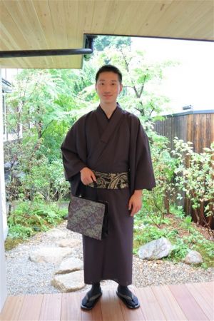 男性着物