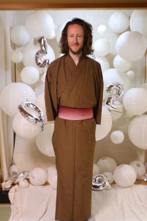 男性着物
