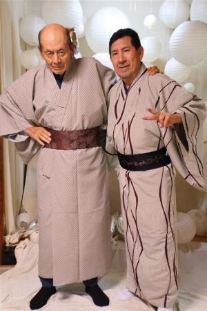 男性着物