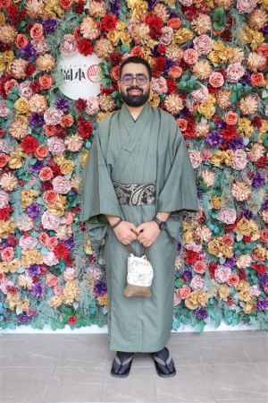 男性着物