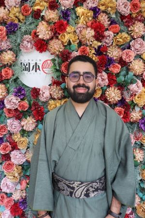 男性着物