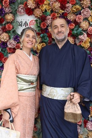 男性着物
