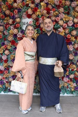 男性着物