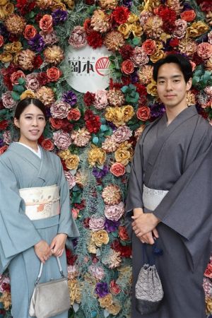男性着物