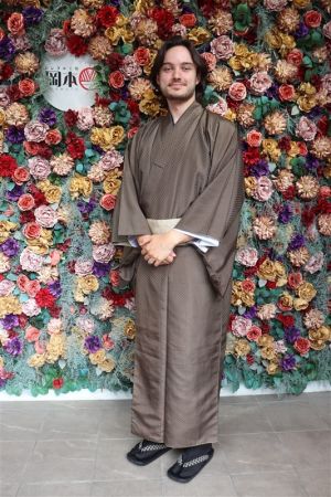 男性着物