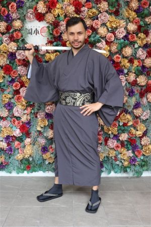 男性着物