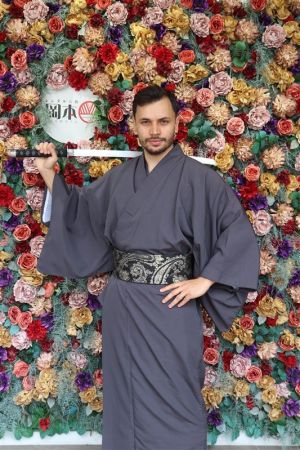 男性着物