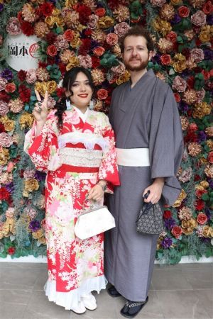 男性着物