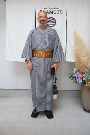 男性着物