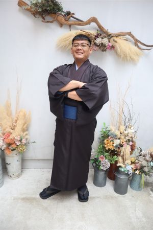 男性着物