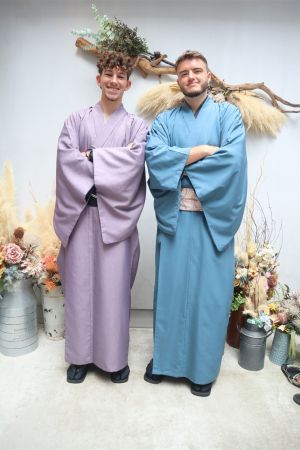 男性着物
