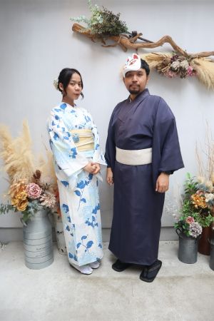 男性着物