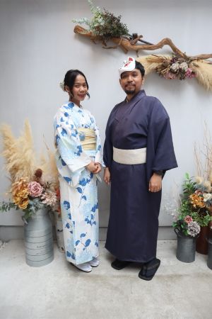 男性着物