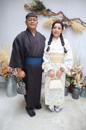 男性着物