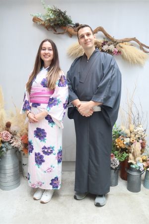 男性着物
