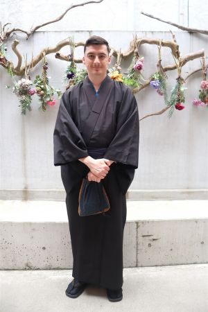 男性着物