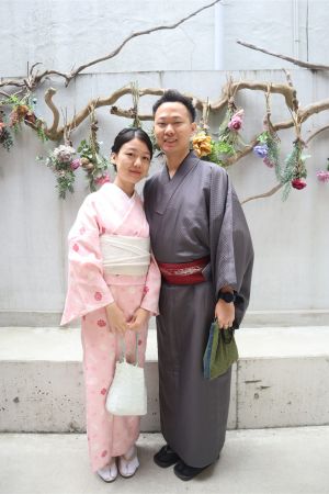 男性着物