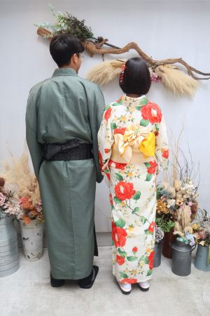 男性着物