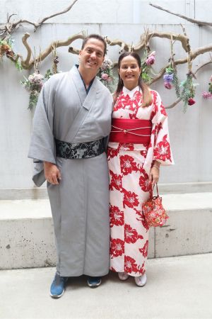 男性着物