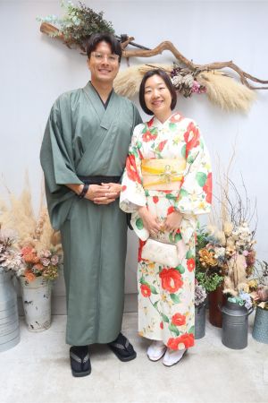 男性着物