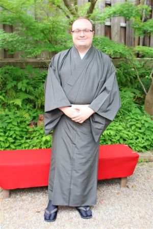 男性着物