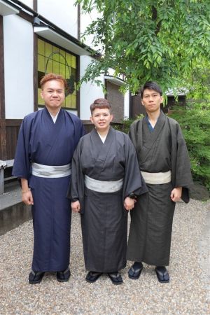 男性着物