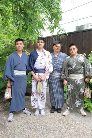 男性浴衣
