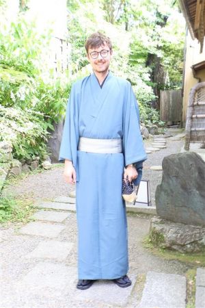 男性着物